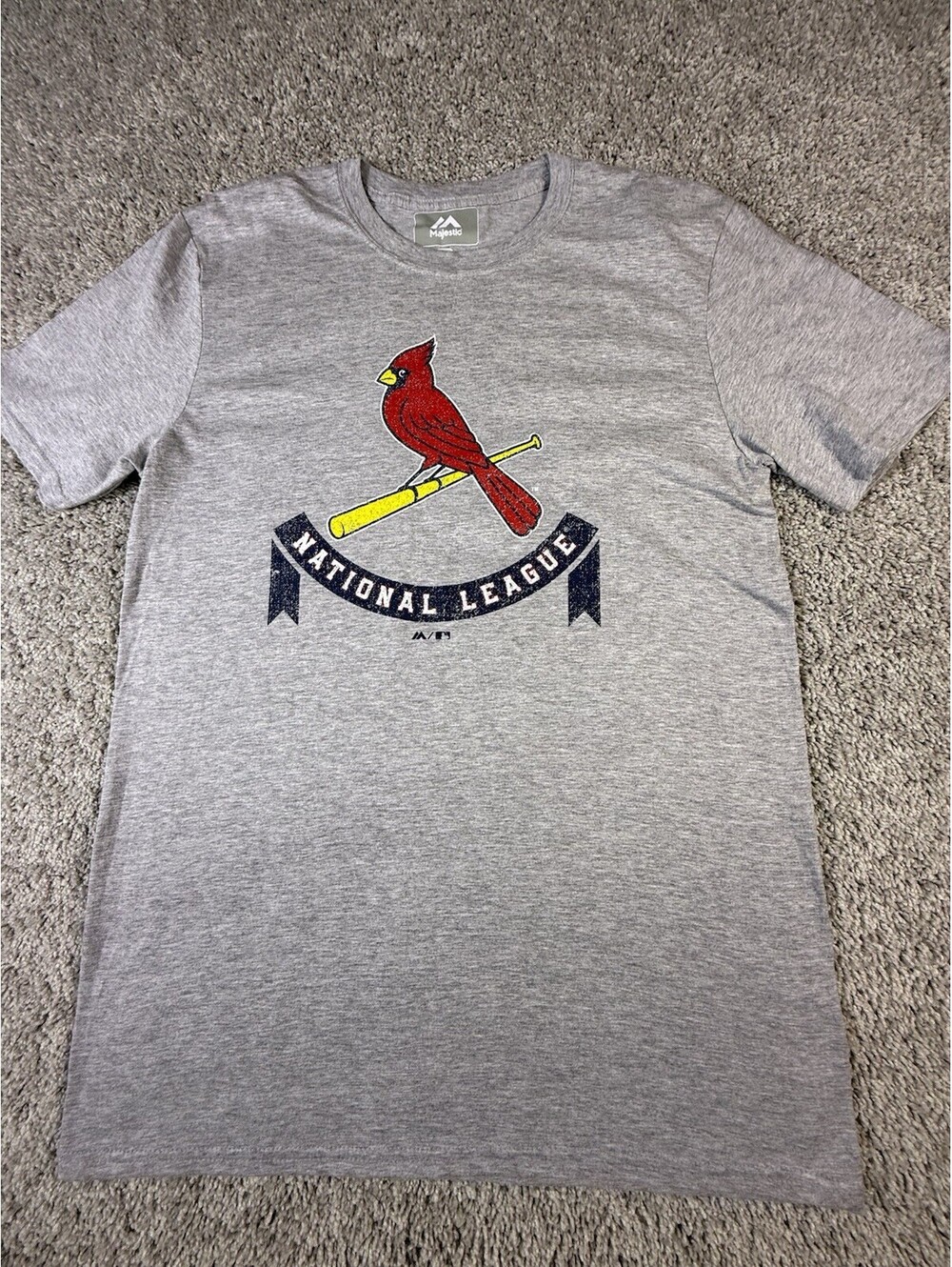 St. Louis Cardinals Men's Majestic MLB Baseball T-Shirt NWT Medium